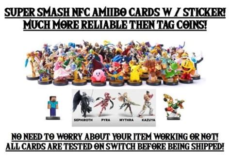 smash bros nfc tag|Amiibo Bin Drive! : u/ibraibra66 .